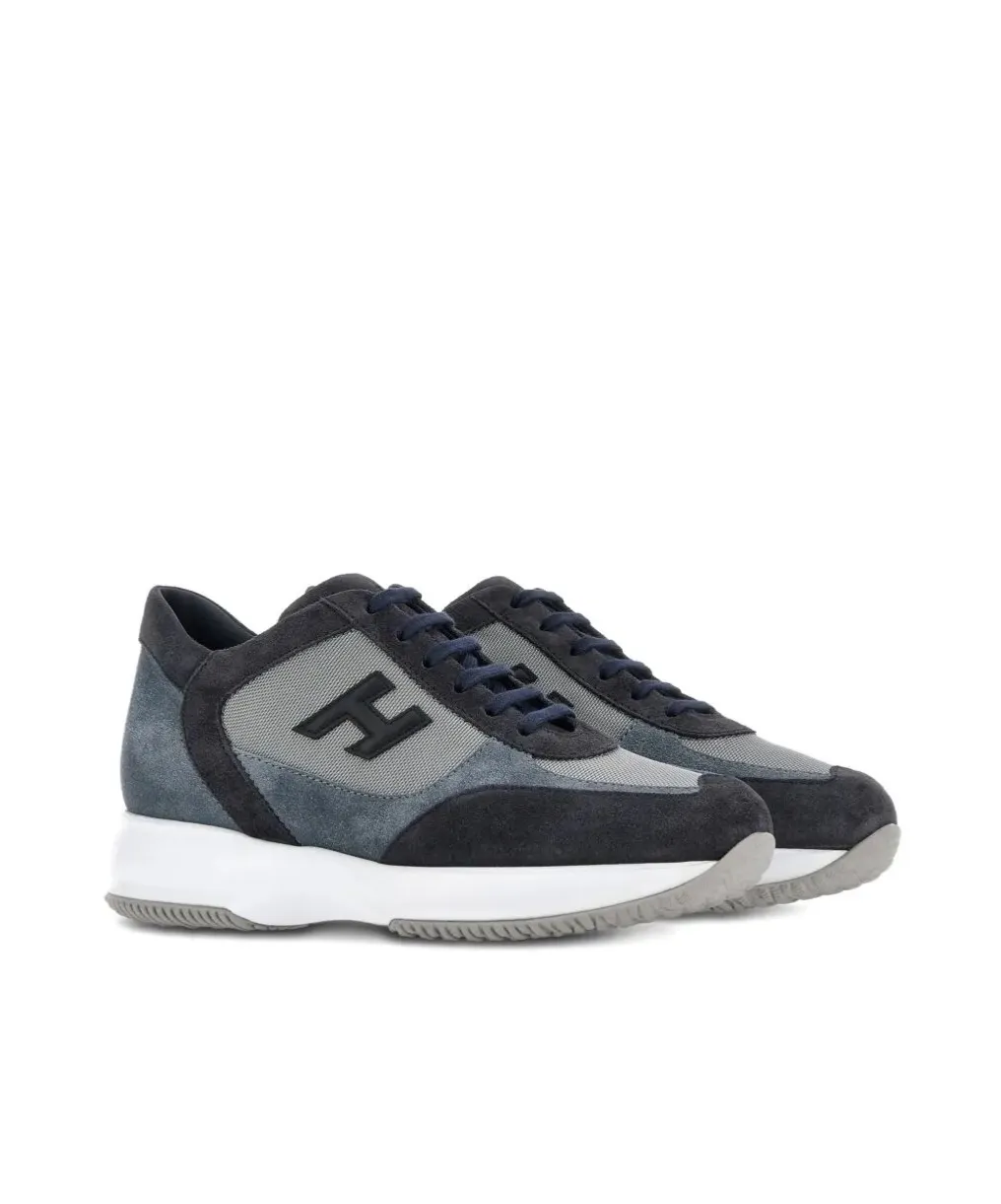 Interactive Logo-Appliqué Sneakers