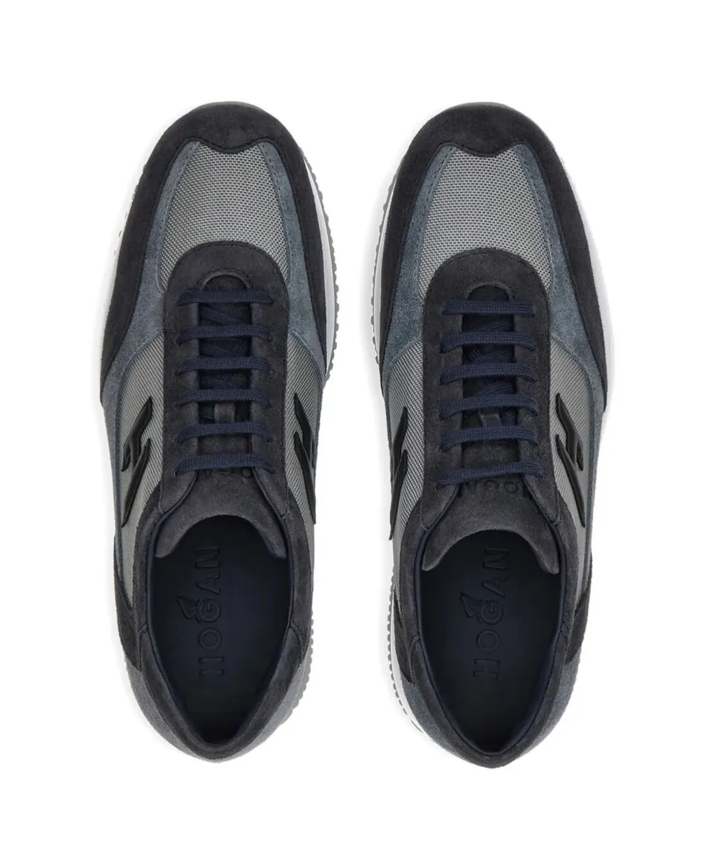 Interactive Logo-Appliqué Sneakers