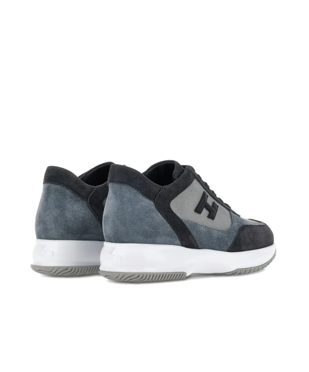Interactive Logo-Appliqué Sneakers