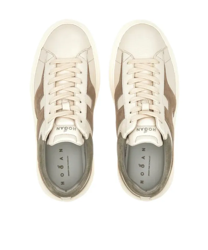 H-Striped Sneakers