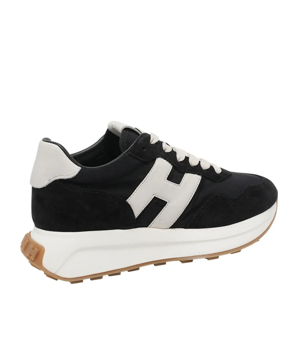 Logo Patch Lace-Up Sneakers