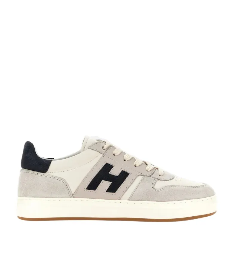 H-Stripe Lace-Up Sneakers