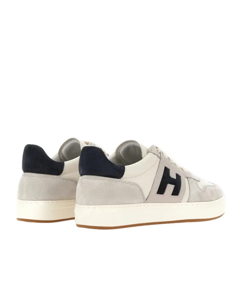 H-Stripe Lace-Up Sneakers