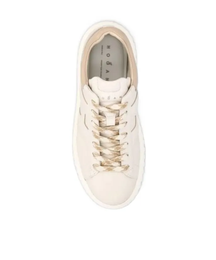 H-Stripes Lace-Up Sneakers