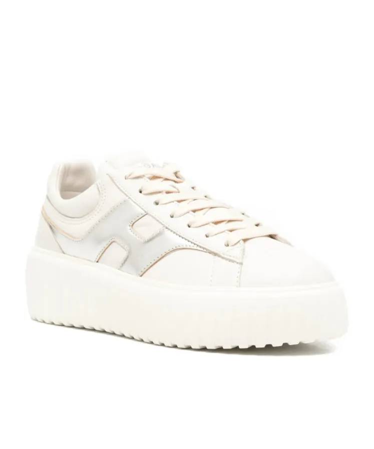 H-Stripe Round Toe Sneakers