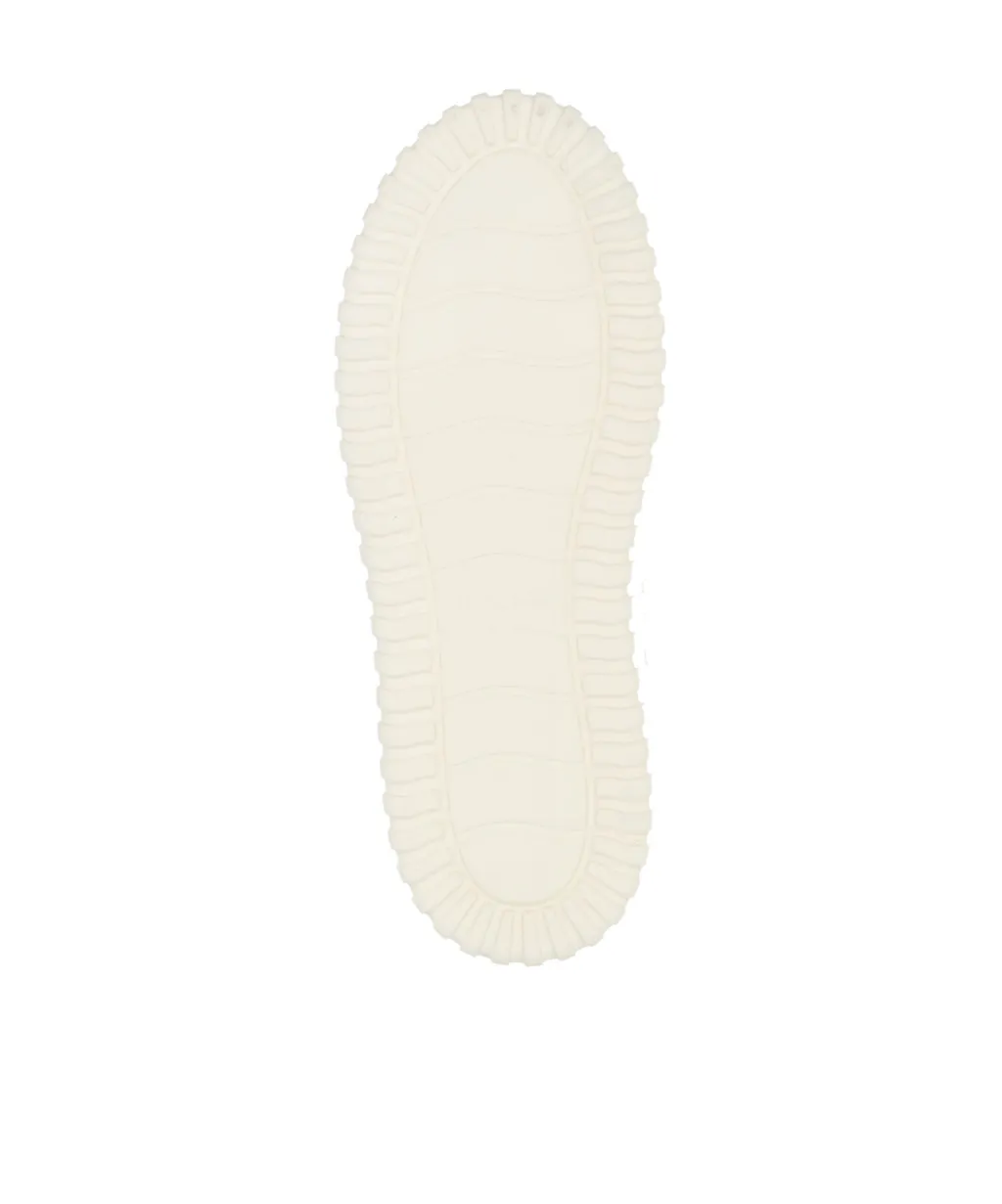 Round-Toe Platform Lace-Up Sneakers