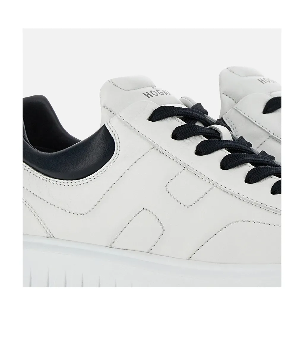 H-Stripes Lace-Up Sneakers