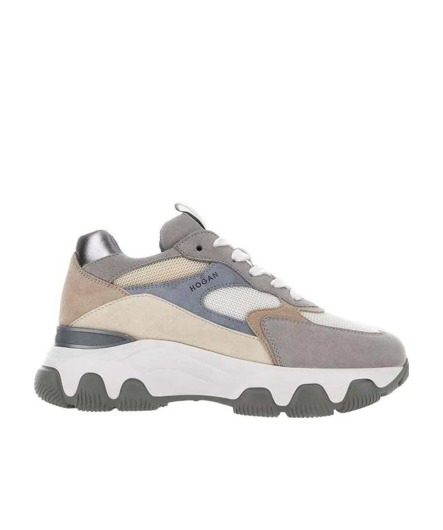 Hyperactive Lace-Up Sneakers