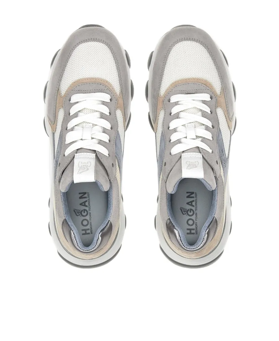 Hyperactive Lace-Up Sneakers