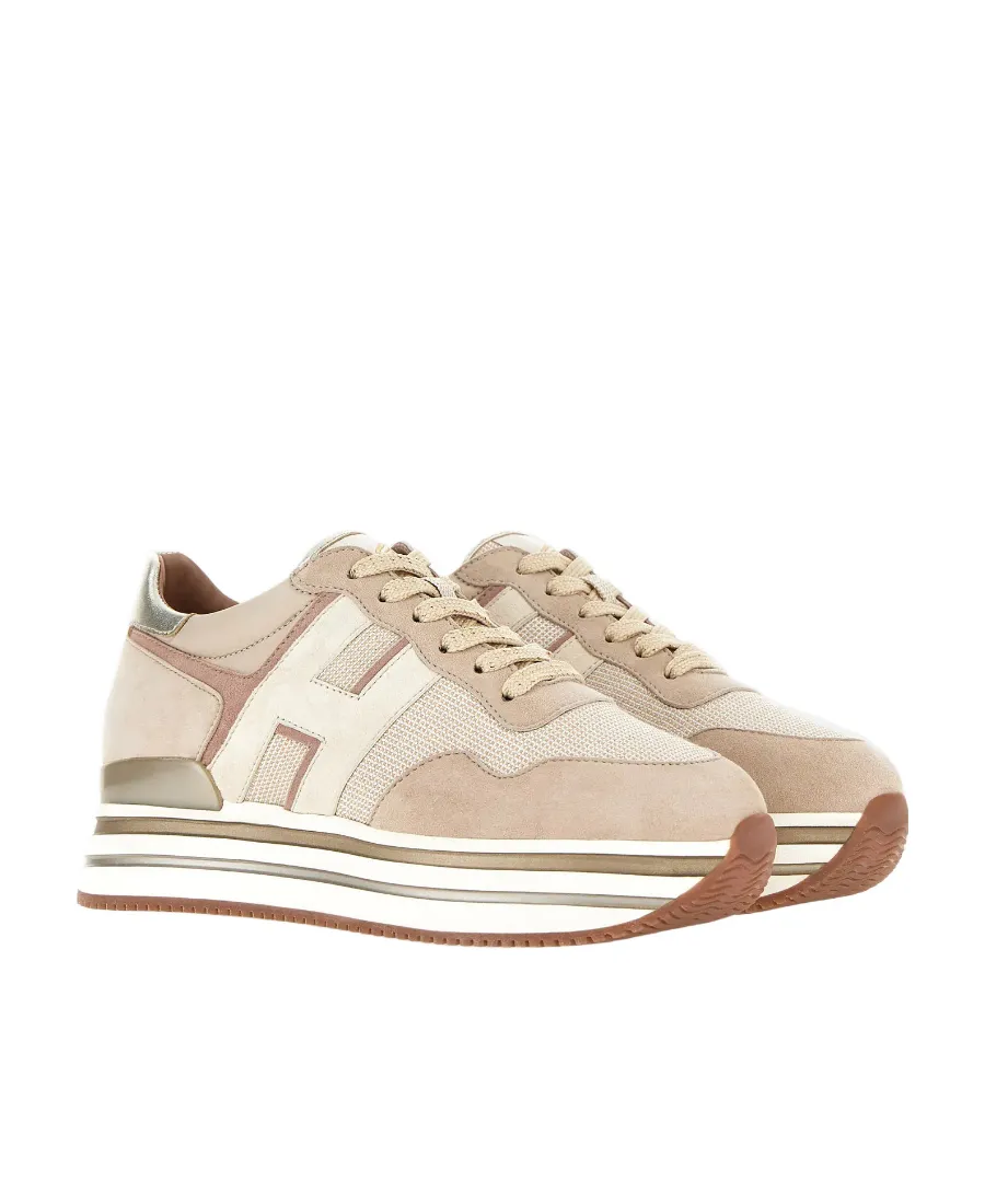 Midi H222 Lace-Up Sneakers