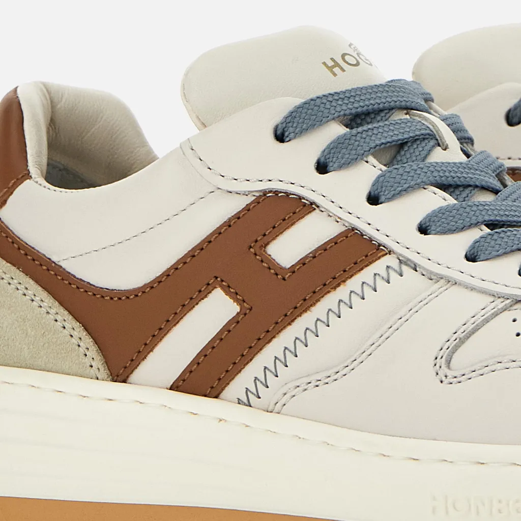 Logo Patch Lace-Up Sneakers