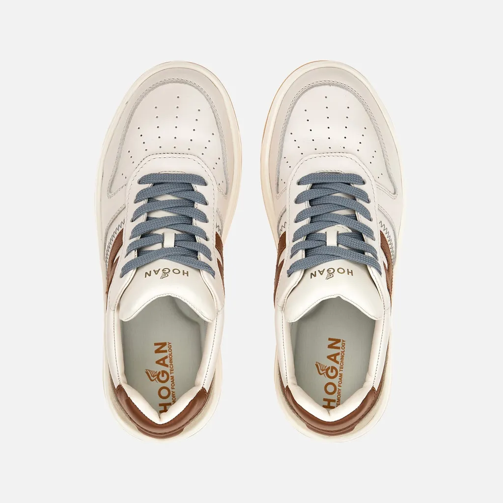 Logo Patch Lace-Up Sneakers