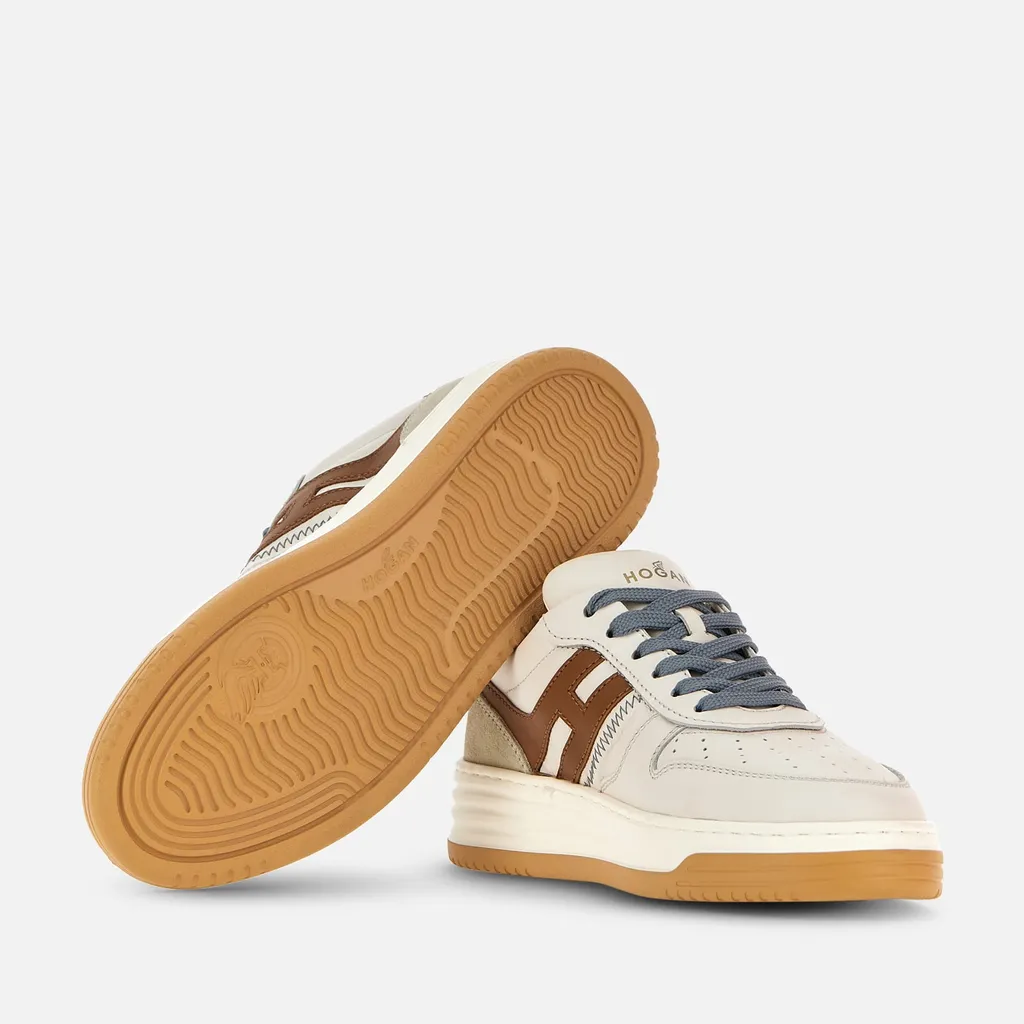 Logo Patch Lace-Up Sneakers