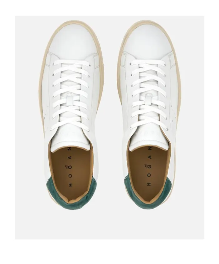 H672 H Logo Perforated Sneakers