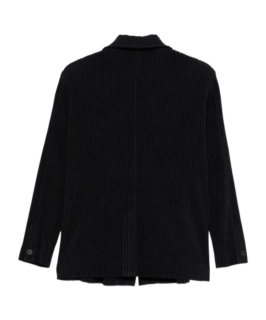 Pleated Blazer