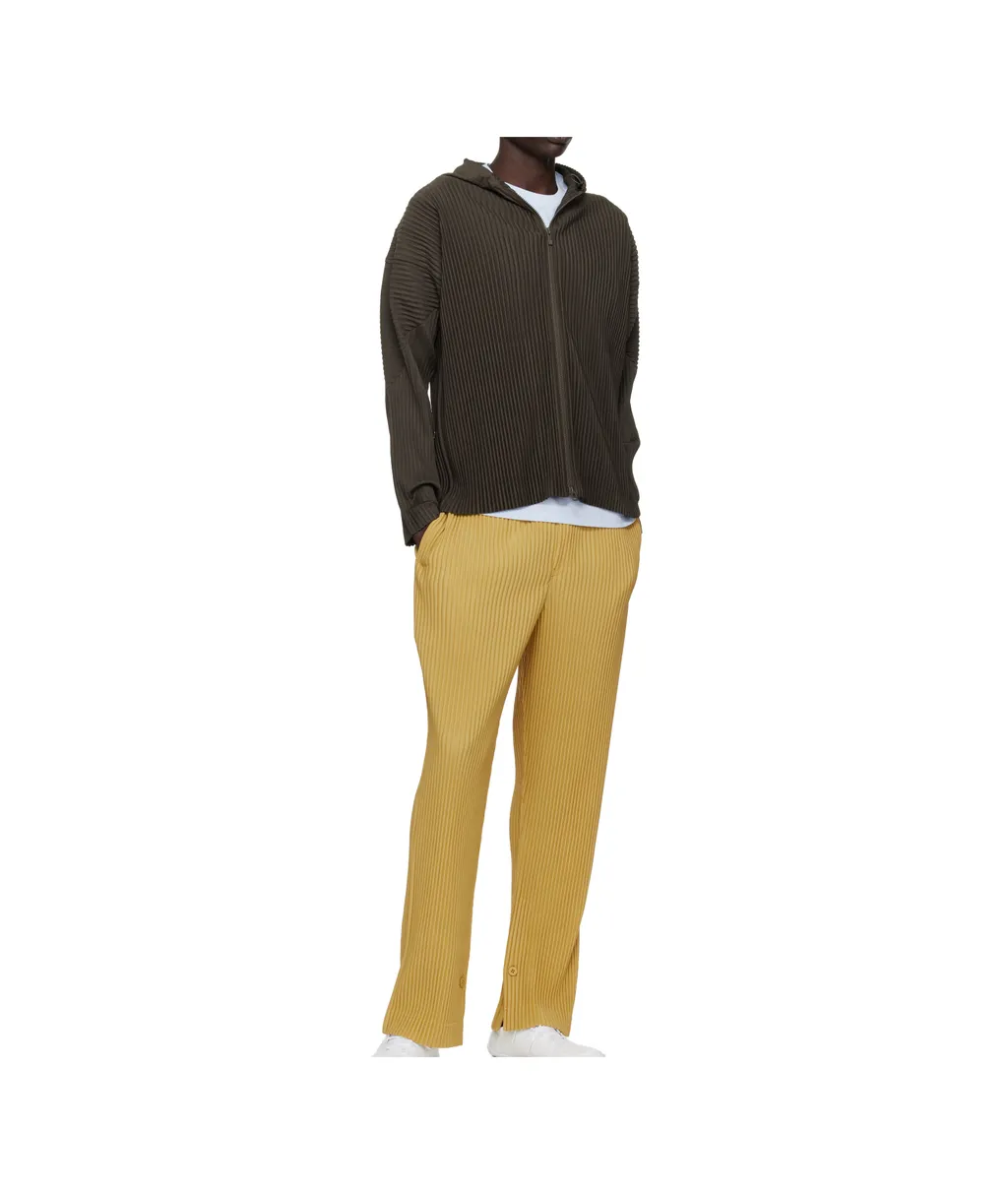 Pleated Hooded Jacket