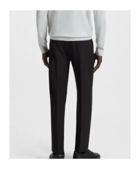 Drawstring Tapered Fit Trousers