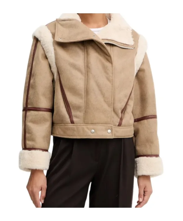 Detachable-Sleeved Zip-Up Jacket