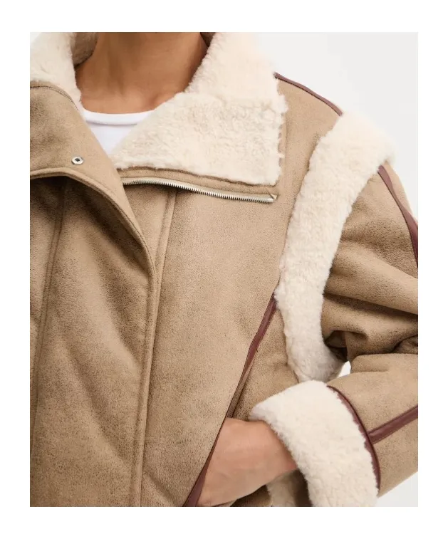 Detachable-Sleeved Zip-Up Jacket