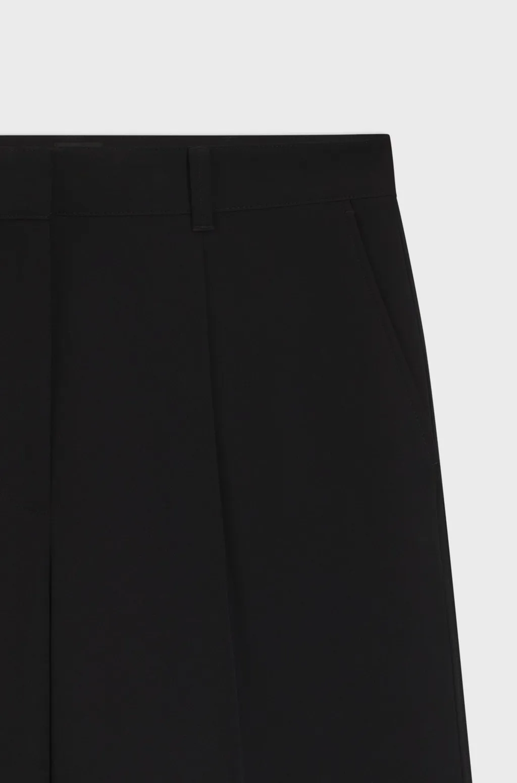 Pleat Detailed Wide Leg Pants
