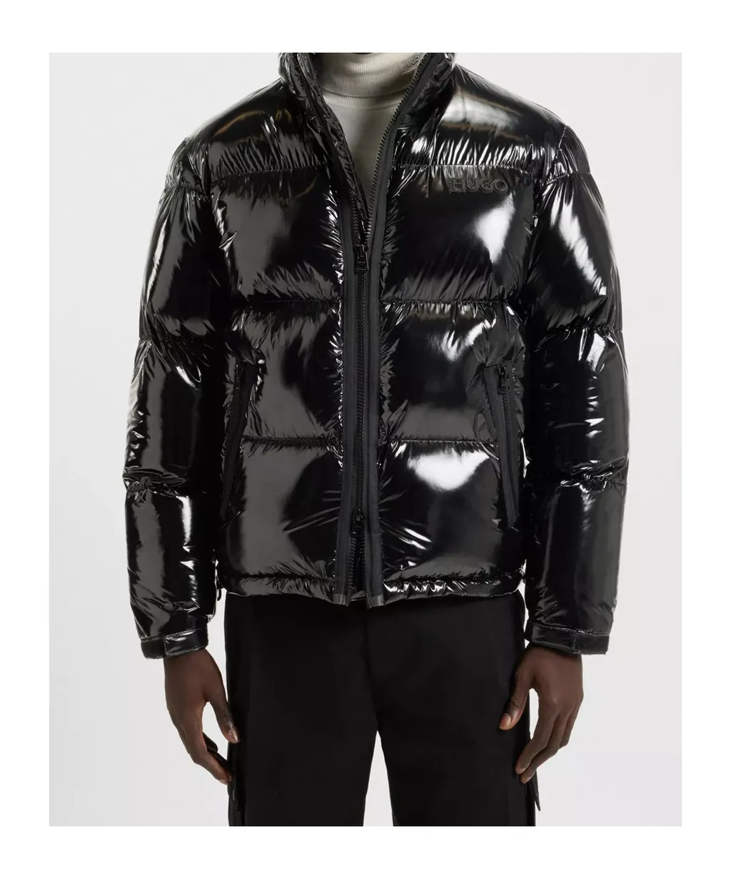 Adjustable-Hem Padded Jacket