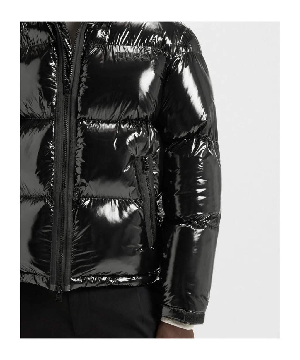 Adjustable-Hem Padded Jacket