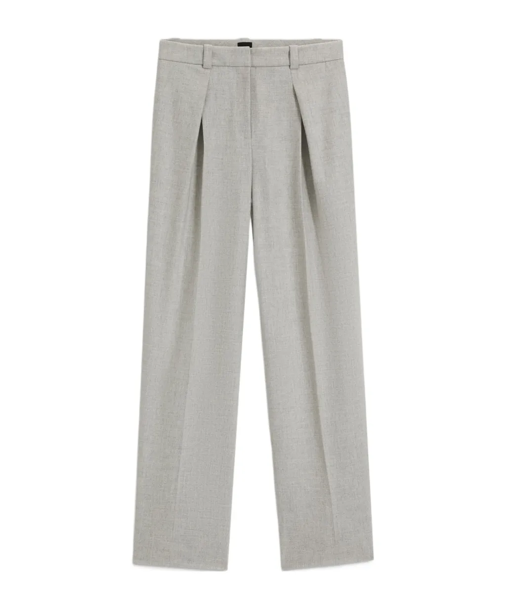 Pleated-Front Trousers