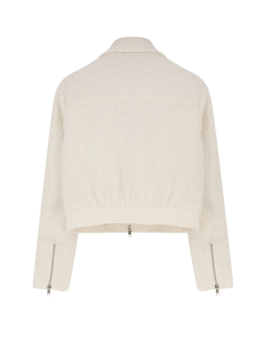 Zip-Up Long-Sleeved Jacket