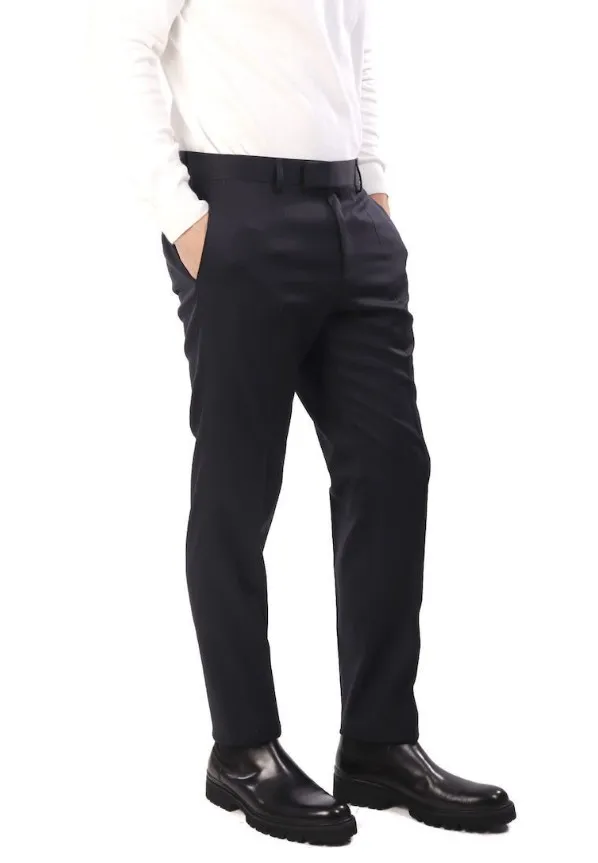 Casual Pants With Belt Loops