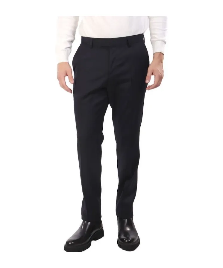 Casual Pants With Belt Loops