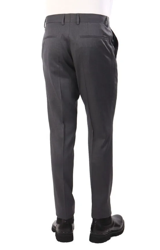 Casual Pants With Belt Loops