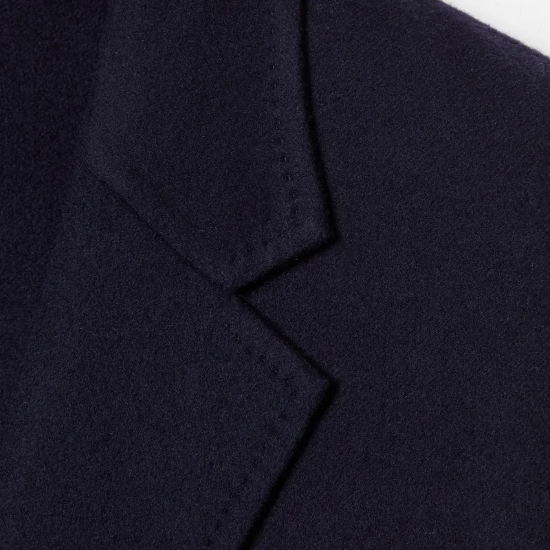 Single-Breast Double Wool Cashmere Jacket