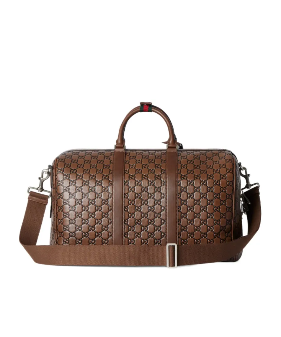 Gg Emblem Medium Duffle Bag