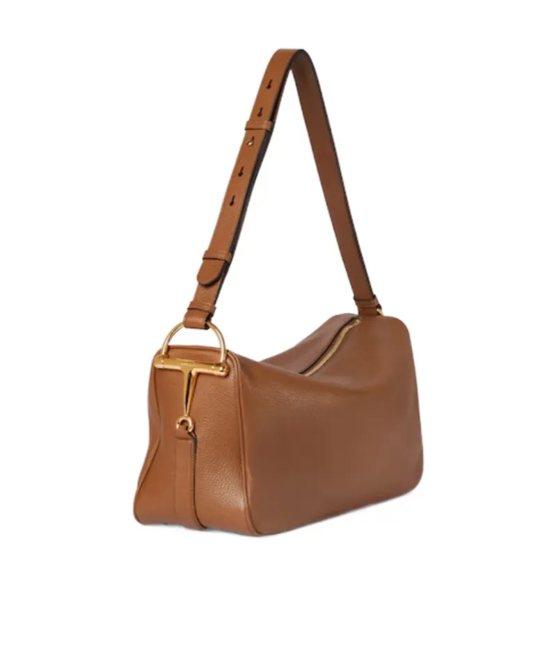 Half Horsebit Large Shoulder Bag