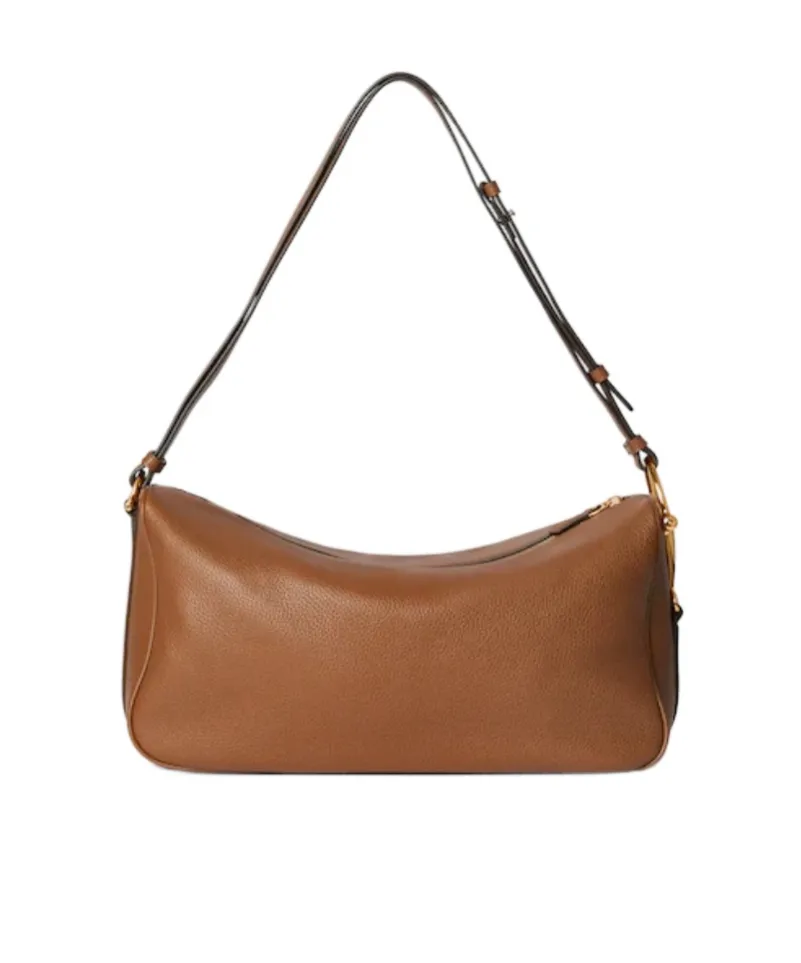 Half Horsebit Large Shoulder Bag