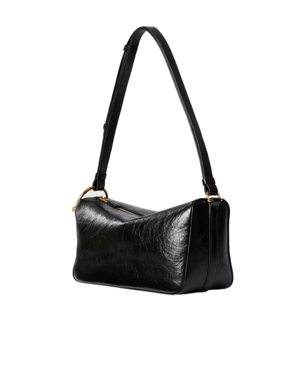 Half Horsebit Medium Shoulder Bag