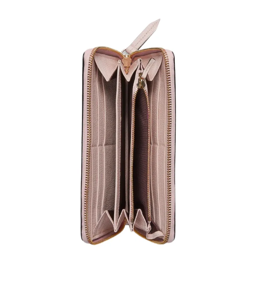 Gg Marmont Bi-Color Zip Around Wallet