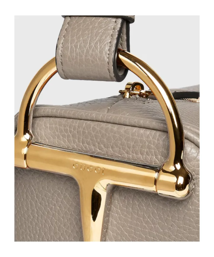 Half Horsebit Large Shoulder Bag