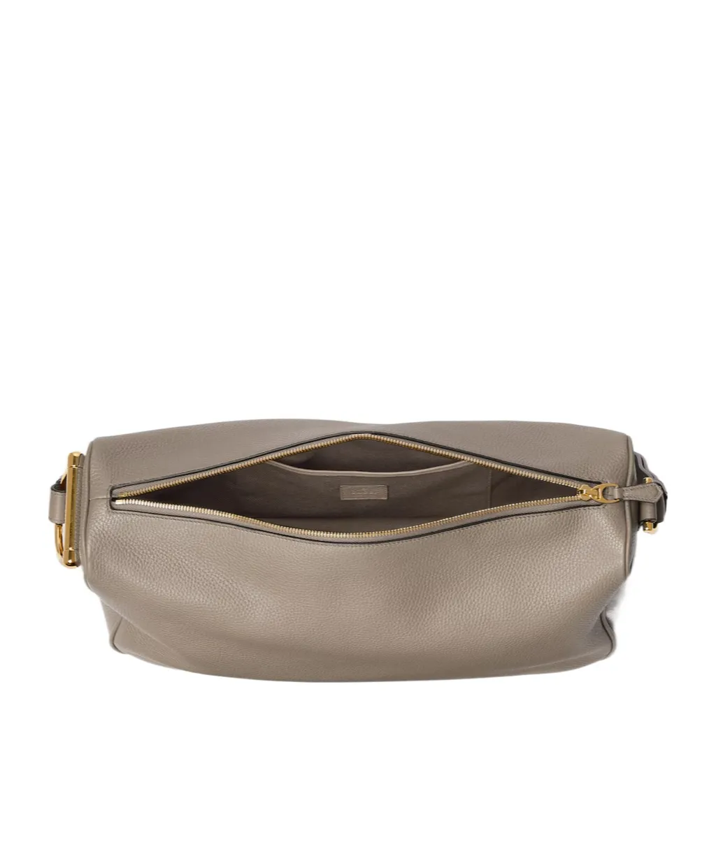 Half Horsebit Large Shoulder Bag