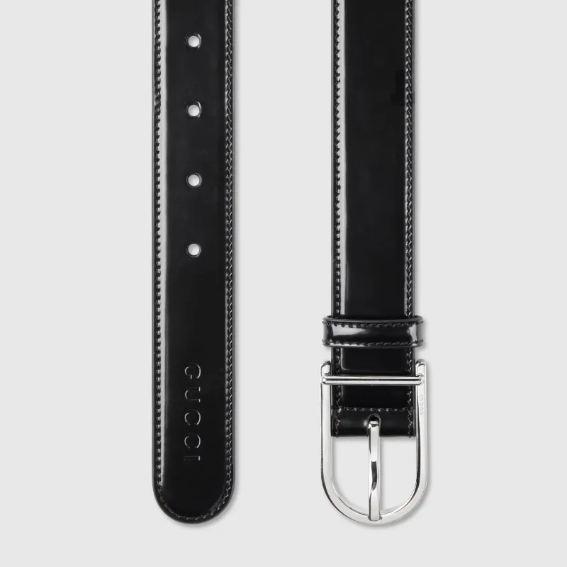 Belt With Rounded Buckle