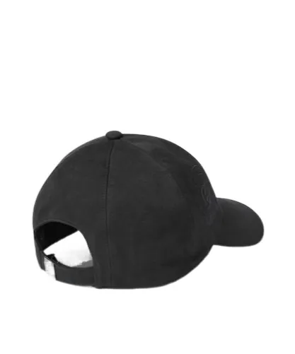 Fabric Baseball Hat With Embroidery