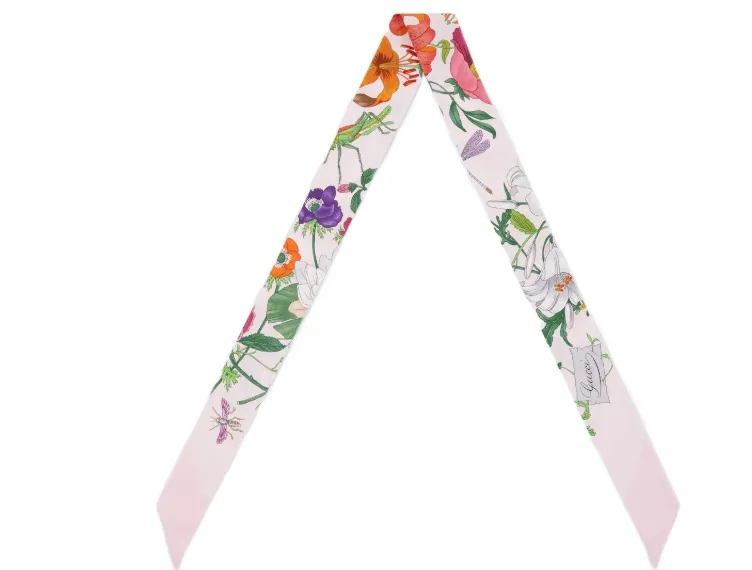 Printed Silk Twill Ribbon