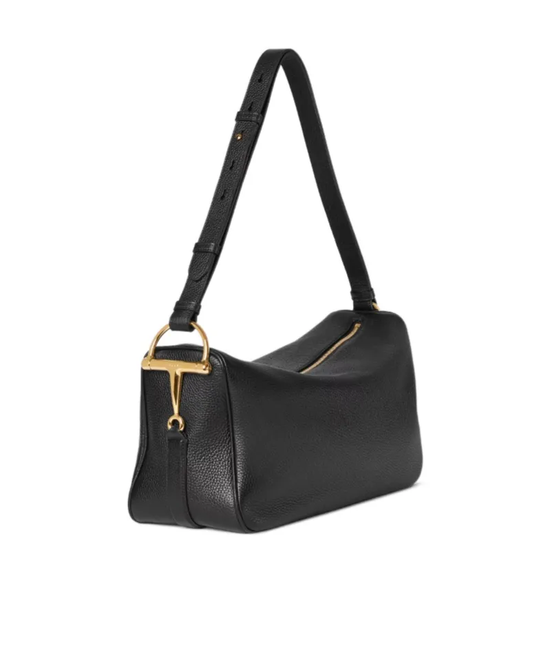 Half Horsebit Large Shoulder Bag