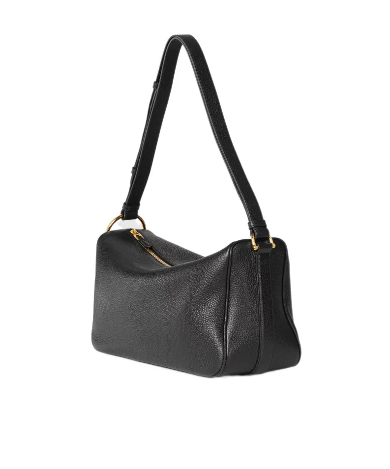 Half Horsebit Large Shoulder Bag