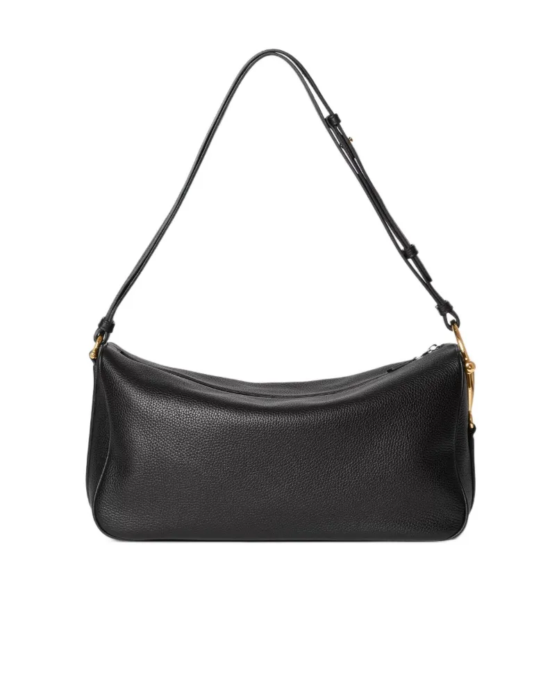 Half Horsebit Large Shoulder Bag