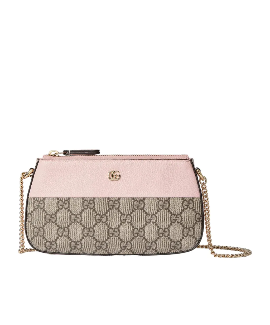 Mini Gg Marmont Bi-Colour Shoulder Bag