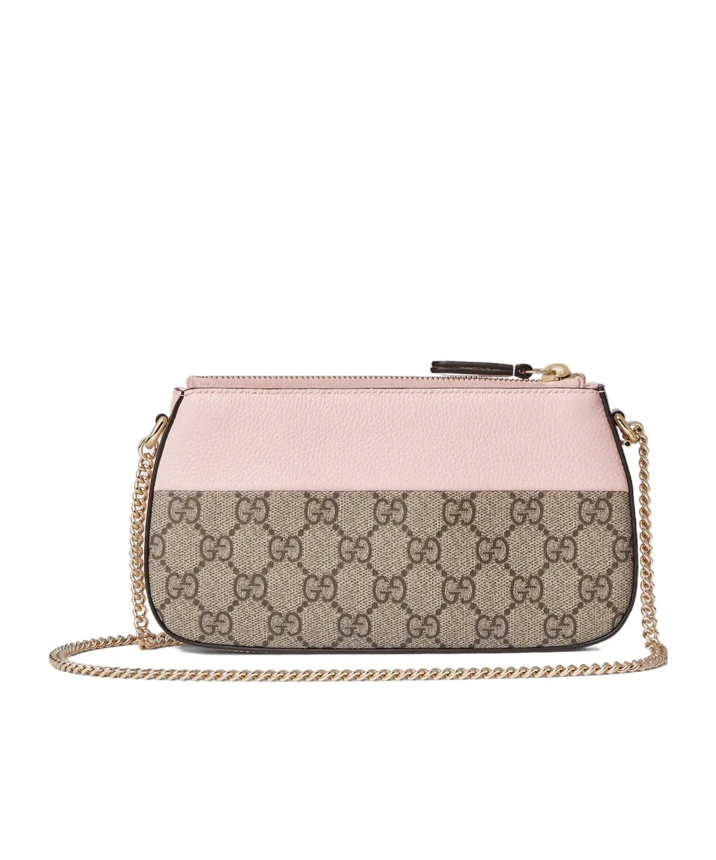 Mini Gg Marmont Bi-Colour Shoulder Bag