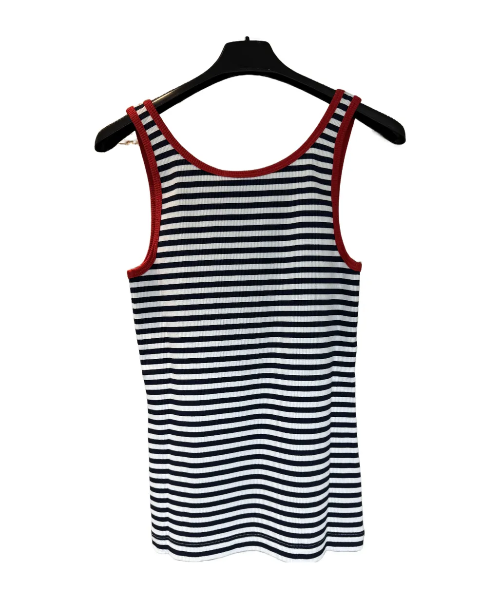 Striped Vest With Anchor
