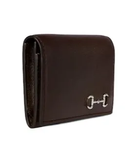 Long Card Case With Horsebit