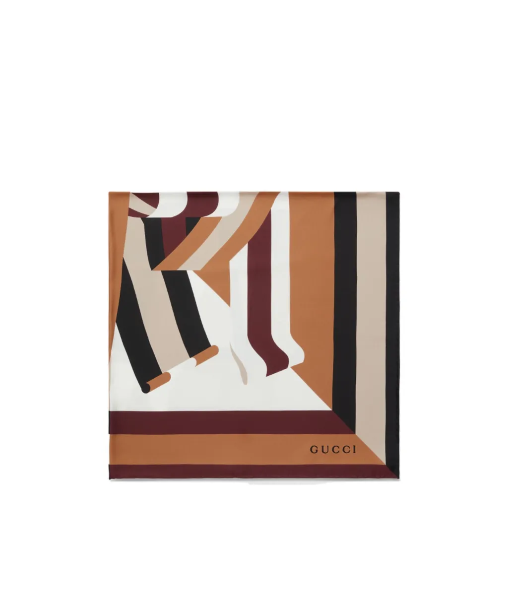 Equestrian Silk Square